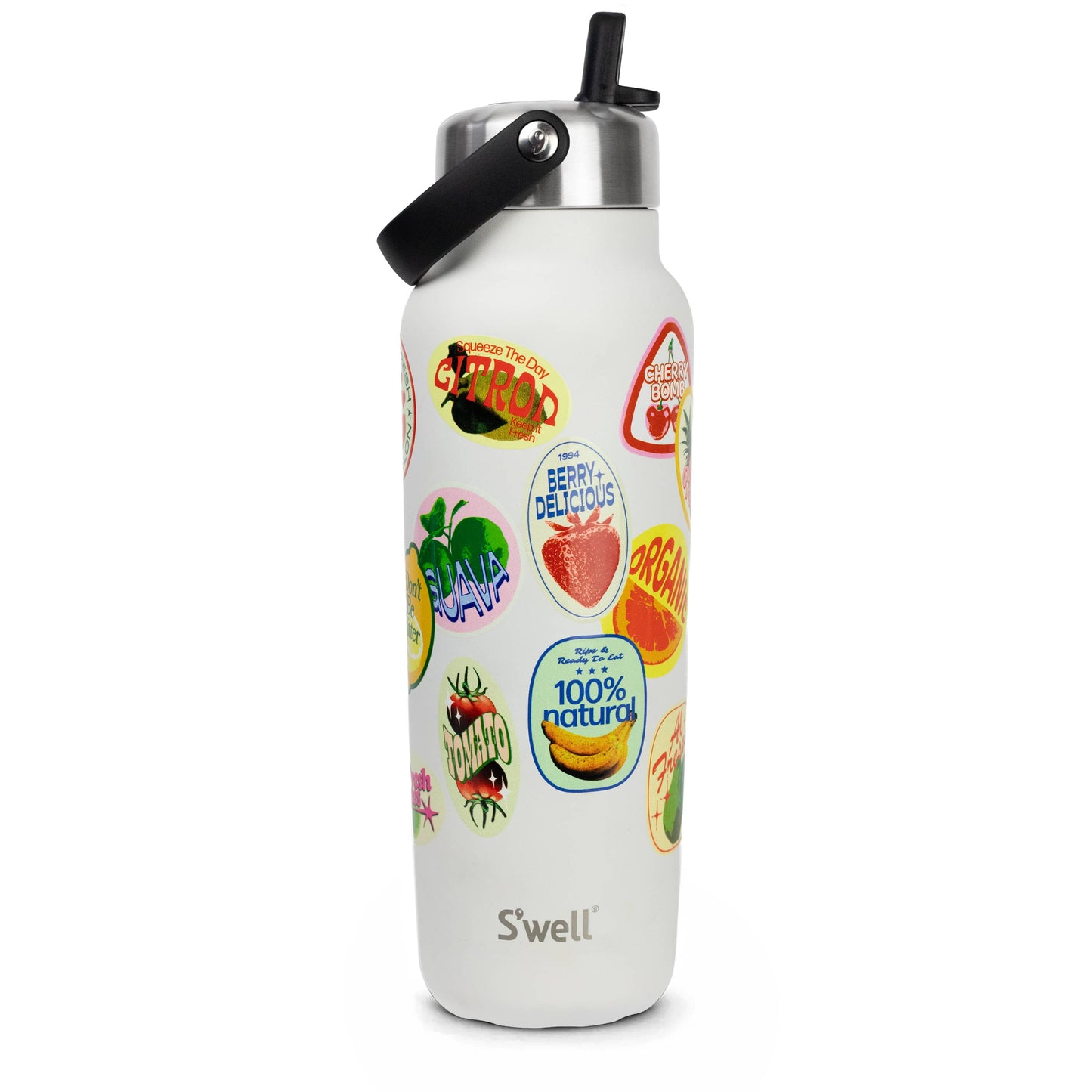 explorer-with-flip-straw-lid-40oz-l8 01_Swell_Fruit_Stand_Stamp_Pattern_Moonstone_White_Front.jpg