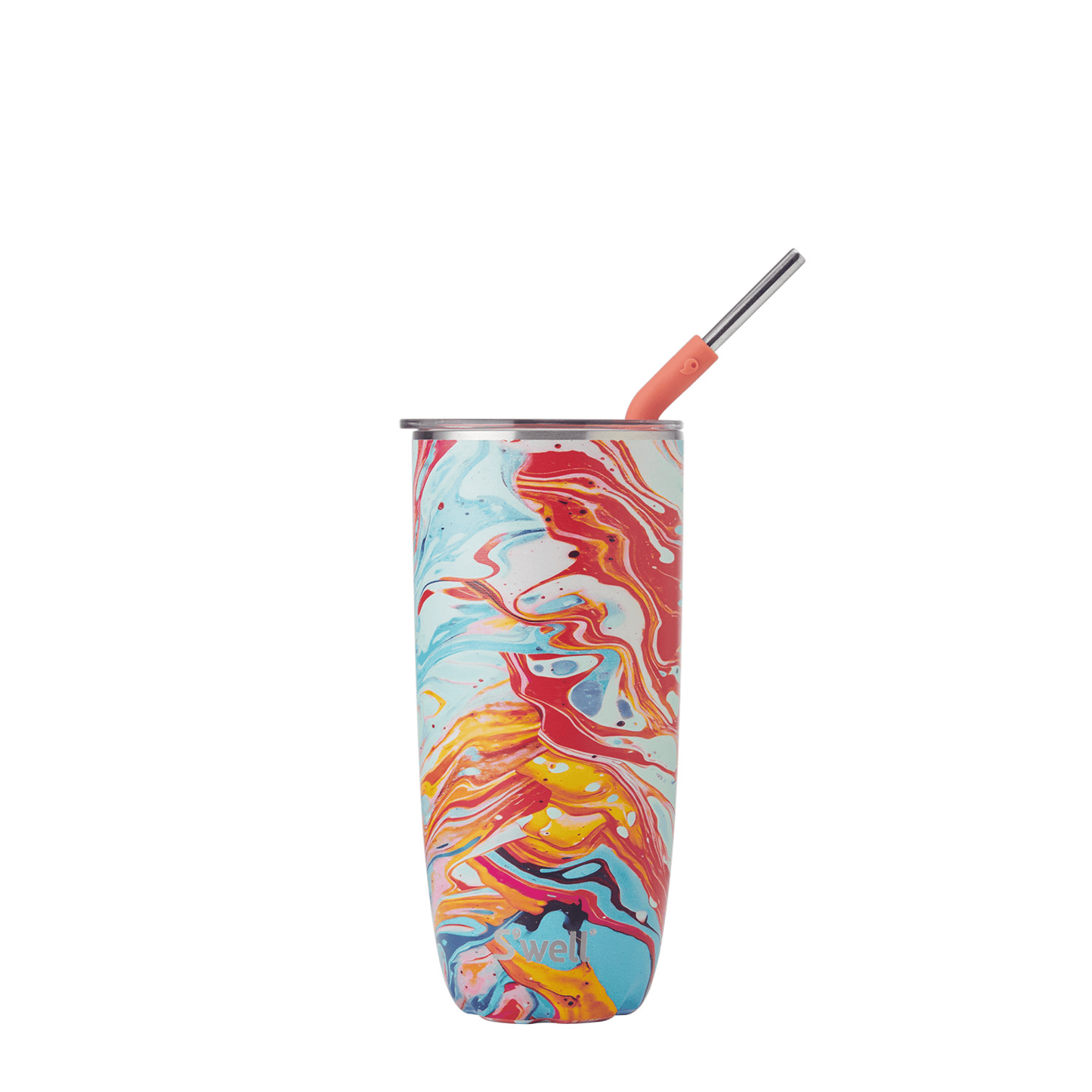 tumbler-with-straw-24oz-m6 Swell-24oz-Marble-Swirl-Tumbler-with-Straw-Front.png