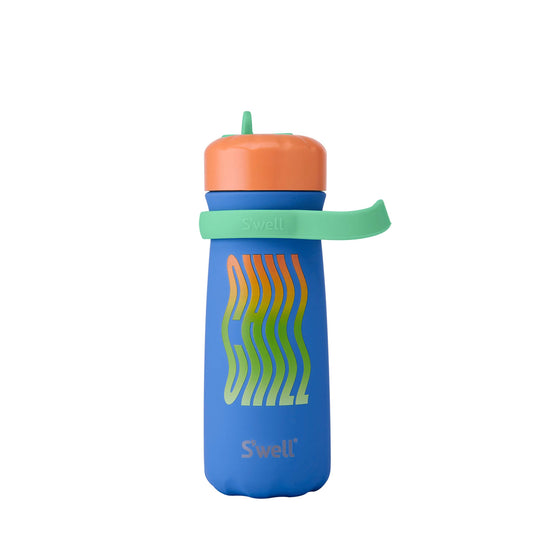 traveler-with-flip-straw-lid-16oz-k5 Swell-Kids-Water-Bottle-Traveler-16oz-Blue-Chill-Front-Lid-Down.jpg