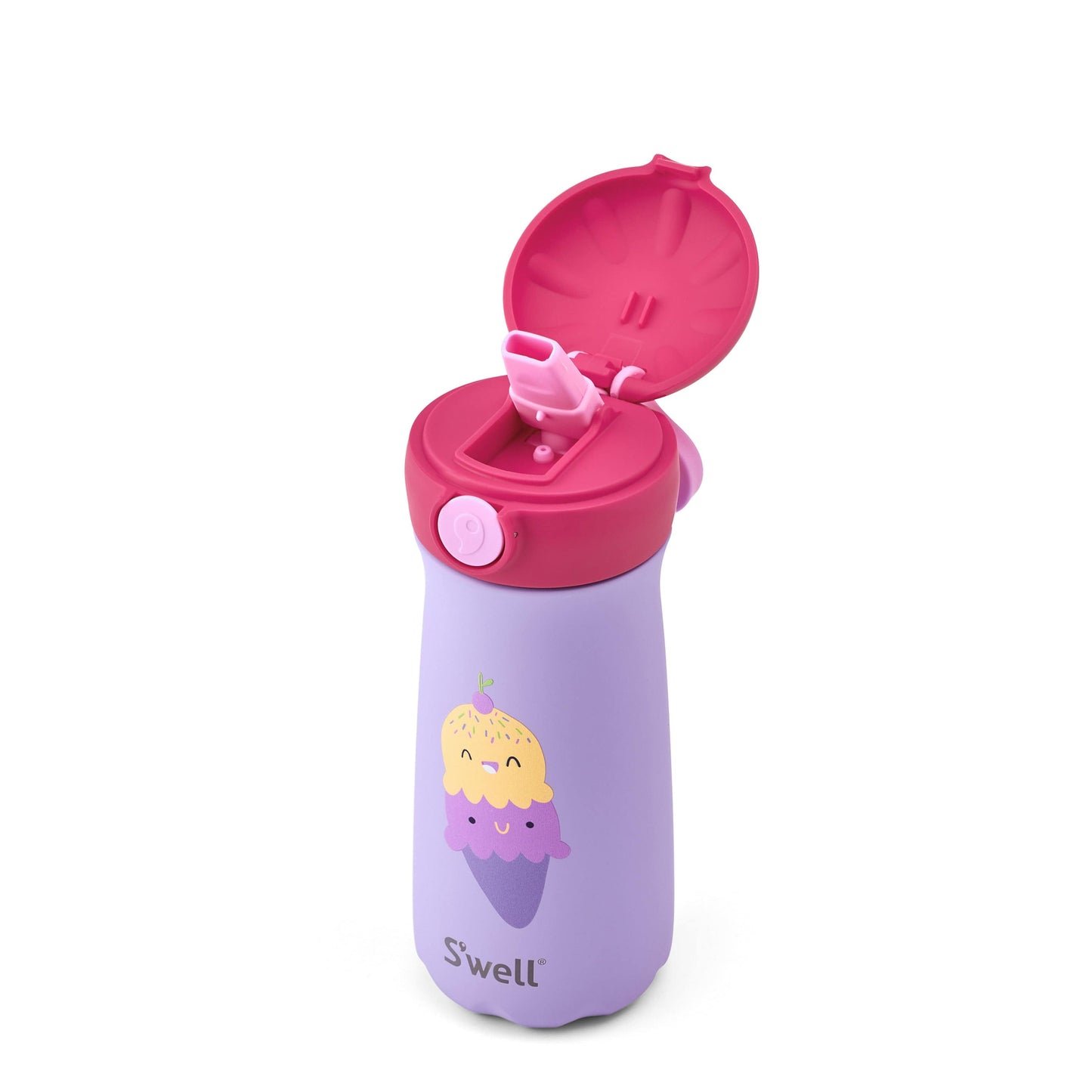 pop-top-traveler-14oz-e6 Swell14ozKidsPopTopTravelerHappyScoopsIceCreamFrontAngledTopOpen.jpg